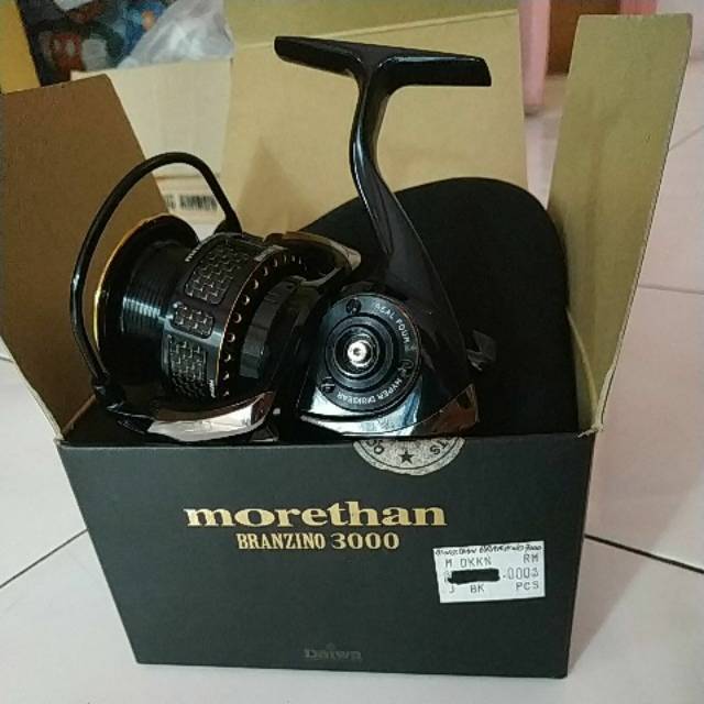 REEL DAIWA MORETHAN BRANZINO 3000 SPEK DEWA SPRTI SHIMANO STELLA