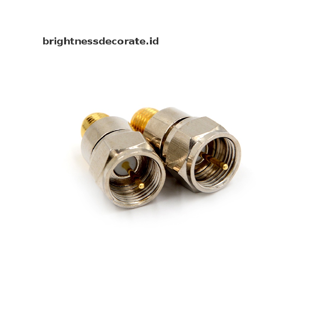 [birth] SMA Female Jack To F Male Plug RF Coaxial Adapter Connector Straight [ID]