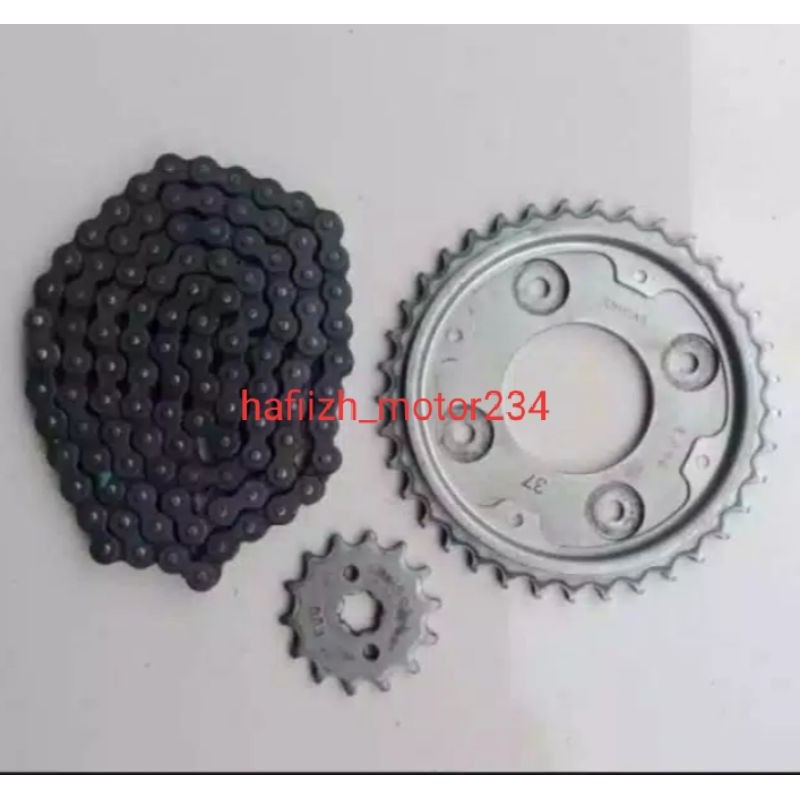 Gear dan rantai gir set motor honda revo