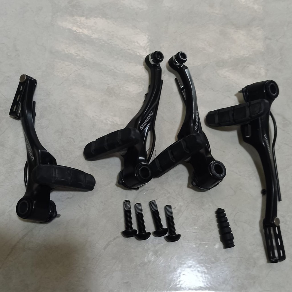 BRAKE SET REM V BRAKE SHIMANO ALLOY BR T4000 SHIMANO ALIVIO
