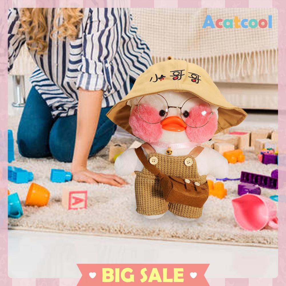 Mainan Boneka Bantal Stuffed Plush Bebek Lucu Lembut Ukuran 30cm