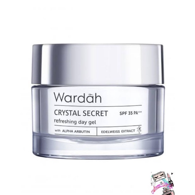 ☃Cutezz_Ching1☃Wardah Crystal Secret Refreshing Day gel 30g