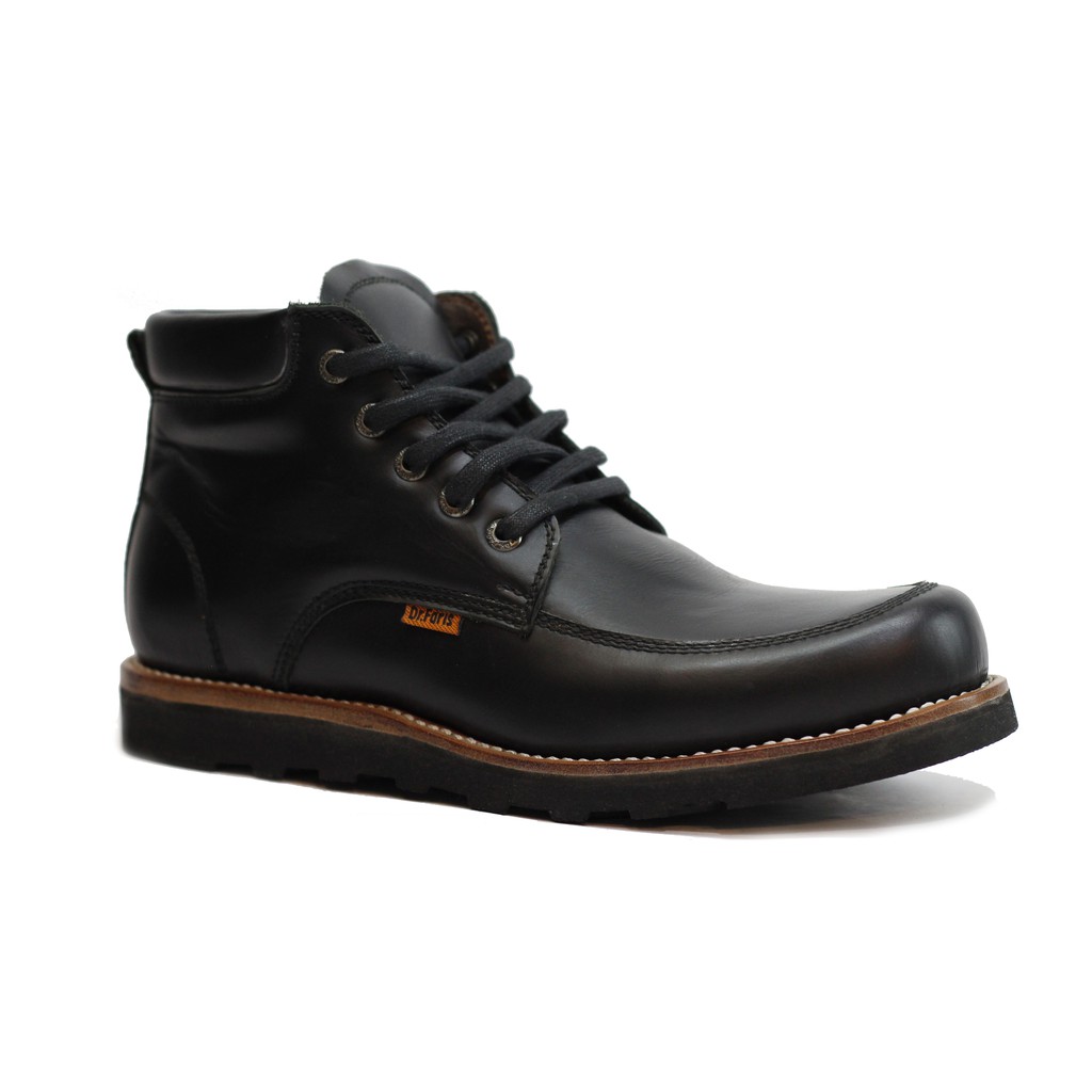 SEPATU BOOTS DR.FARIS RAKUTEN BLACK MILLENIAL