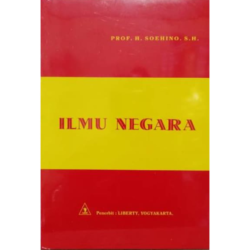 Ilmu Negara, Soehino (BUKU ORIGINAL)