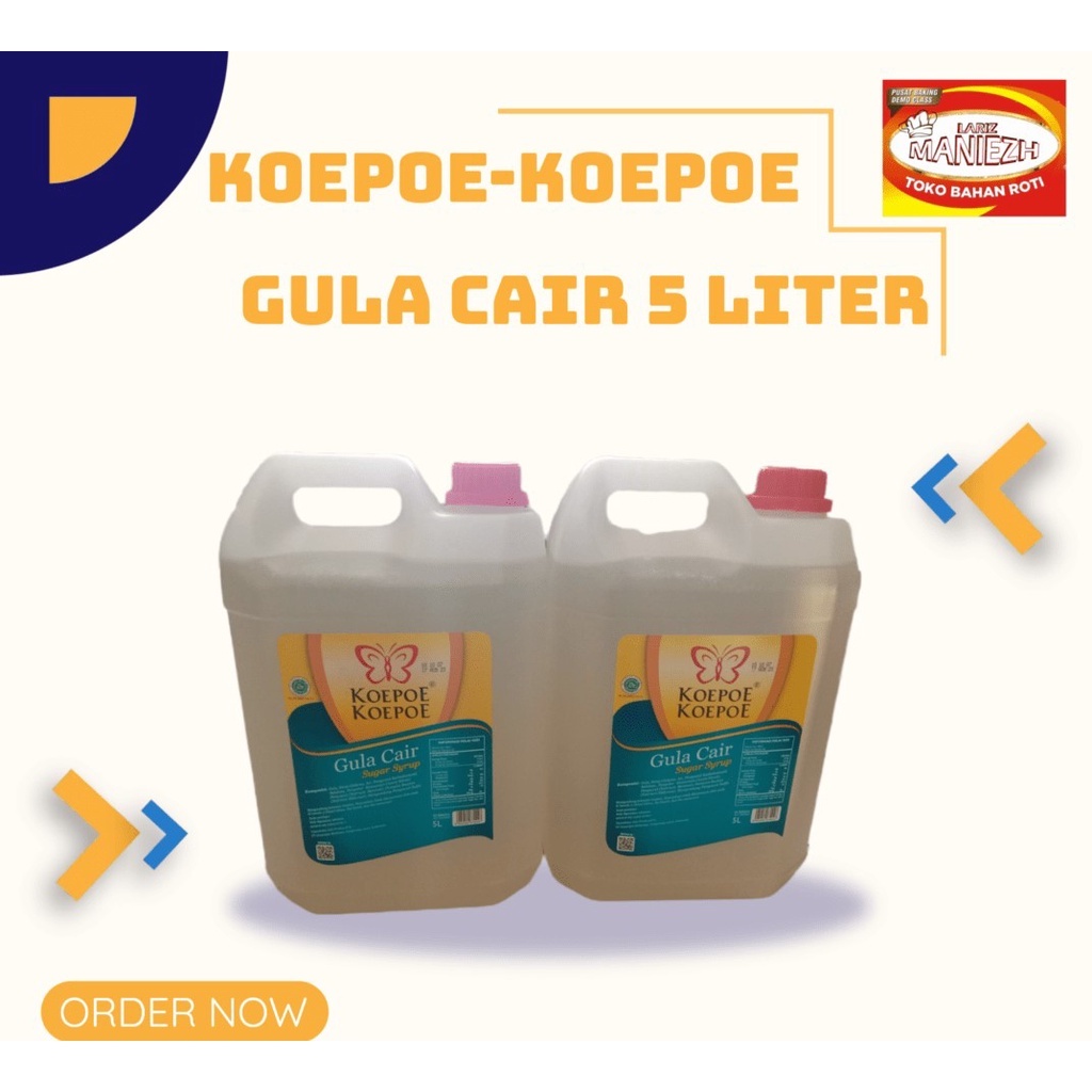 

KOEPOE-KOEPOE GULA CAIR 5 LITER