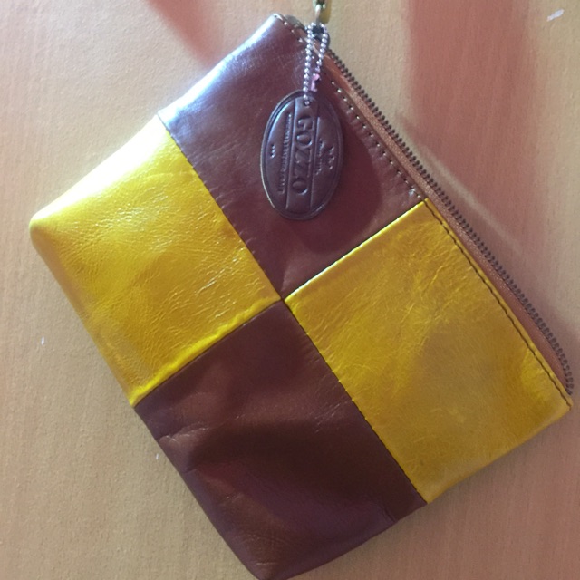Gozzo leather pouch