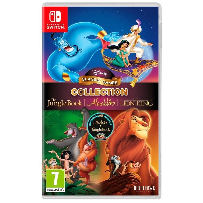 Switch Disney Classic Collection The Jungle Book Aladdin The Lion King