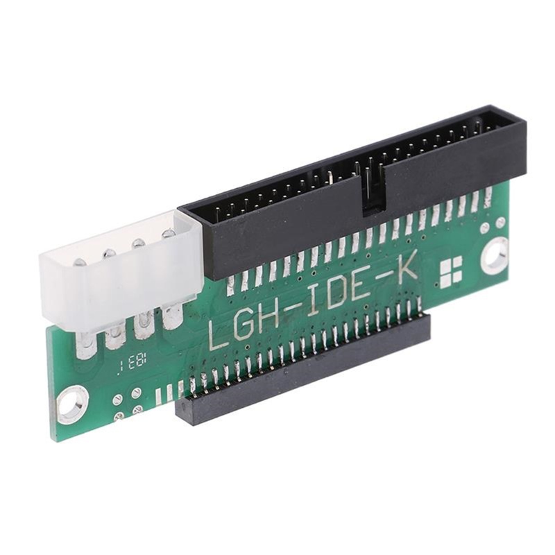 Btsg 1PC 3.5 IDE Male to 2.5 IDE Female 44pin to 40pin Converter Adapter Card Untuk Laptop Desktop PC