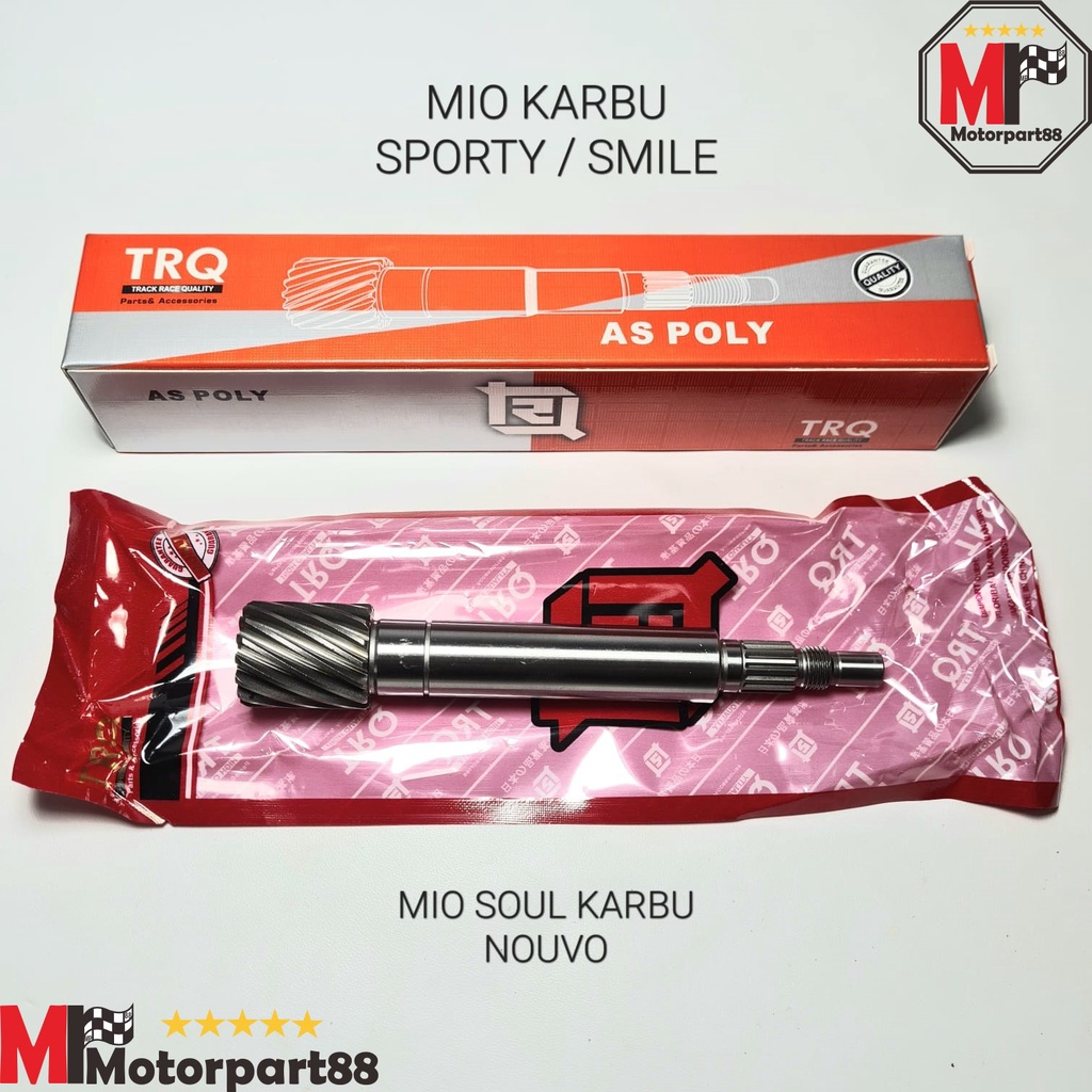 AS PULI TRQ PULLY MI0 KARBU SPORTY SMILE MIO SOUL KARBU NOUVO TRQ