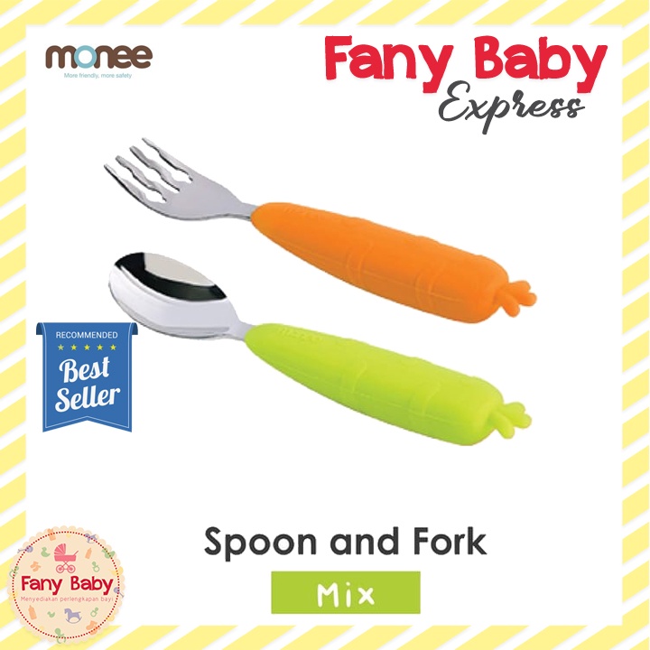 MONEE KIDS SPOON &amp; FORK SET