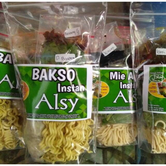 

Bakso instan