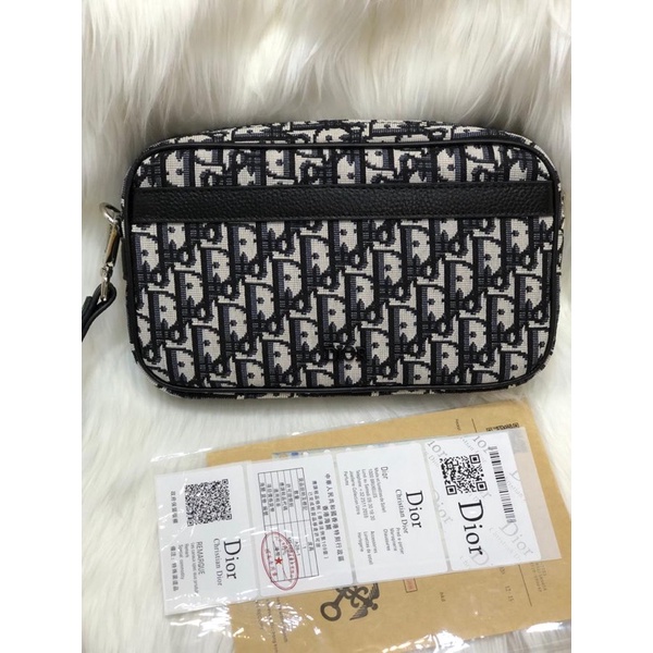 tas pouch Dior pria
