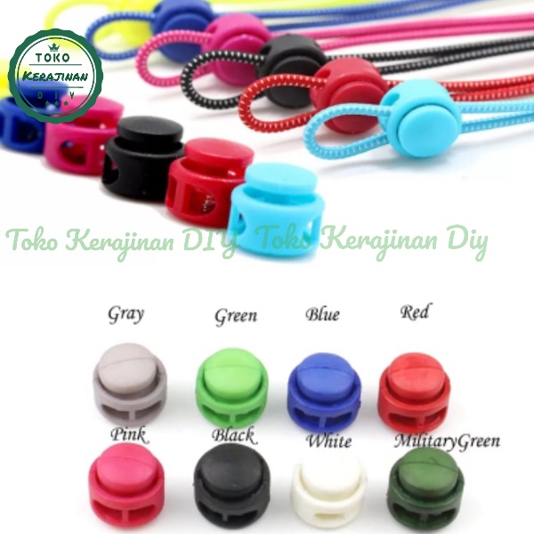 Stoper Tali Masker Warna Doff Stoper Klaskon Tas Jaket