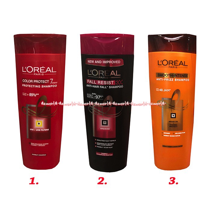 L'oreal Paris Shampoo Rambut Tersedia 3 Varian 280ml loreal