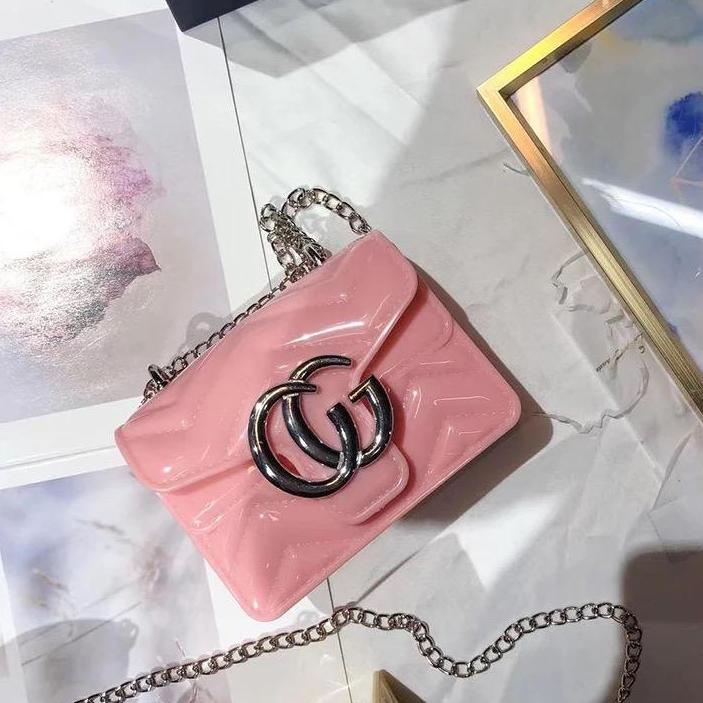 Q3H9  HOT SALE Tas GUUCI Tiffany ( ASLI IMPORT ) jelly slingbag wanita slempang tas mini baby VWI