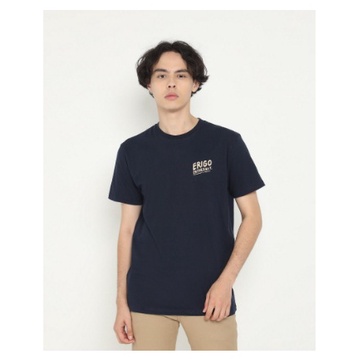 Erigo Kaos Unisex Erigo T-Shirt Japan Wheels Cotton Combed Navy Uk. M  - Ori