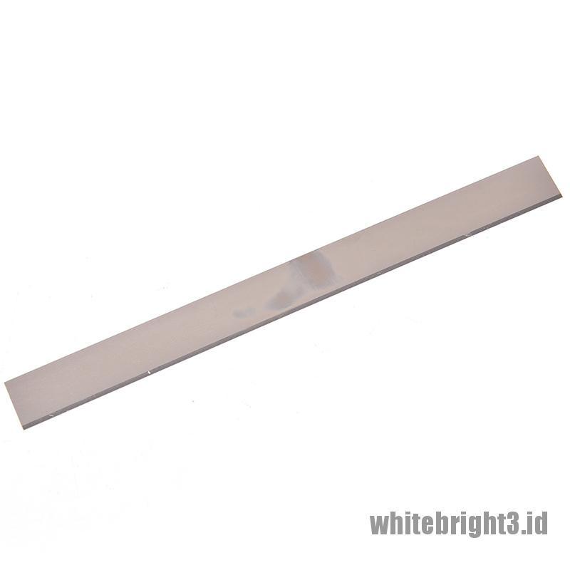 {white3} 2pcs 4&quot;/8&quot; Stainless Steel Cutters Blades Polymer Pottery Clay Cutting Tools Set