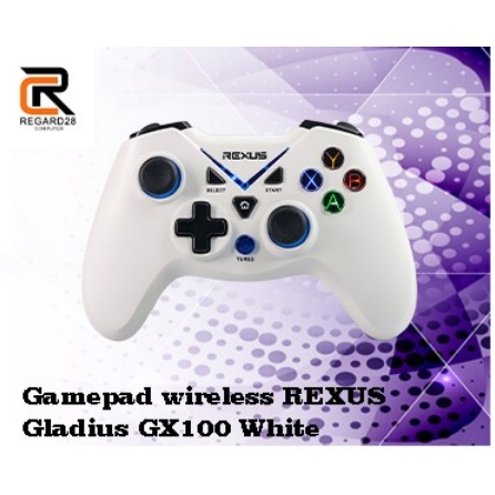 Gamepad Wireless REXUS Gladius GX100 white