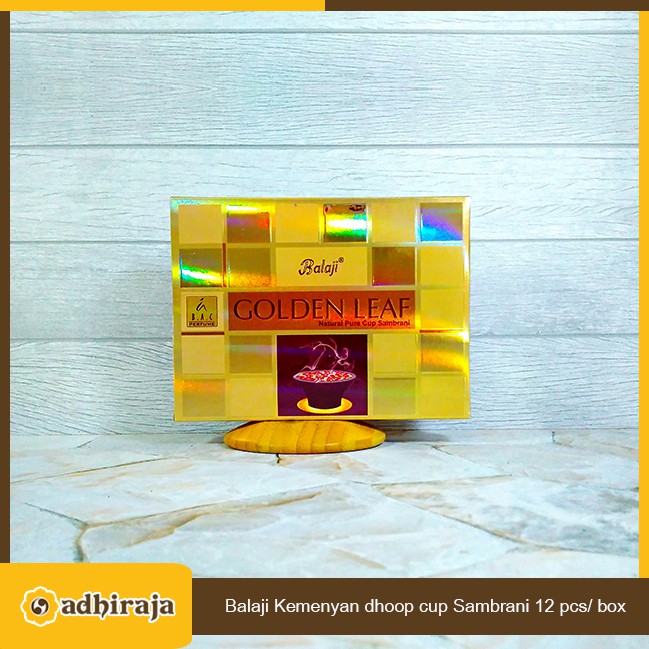 Dupa/Hio Balaji Kemenyan dhoop cup Sambrani 12 pcs/ box