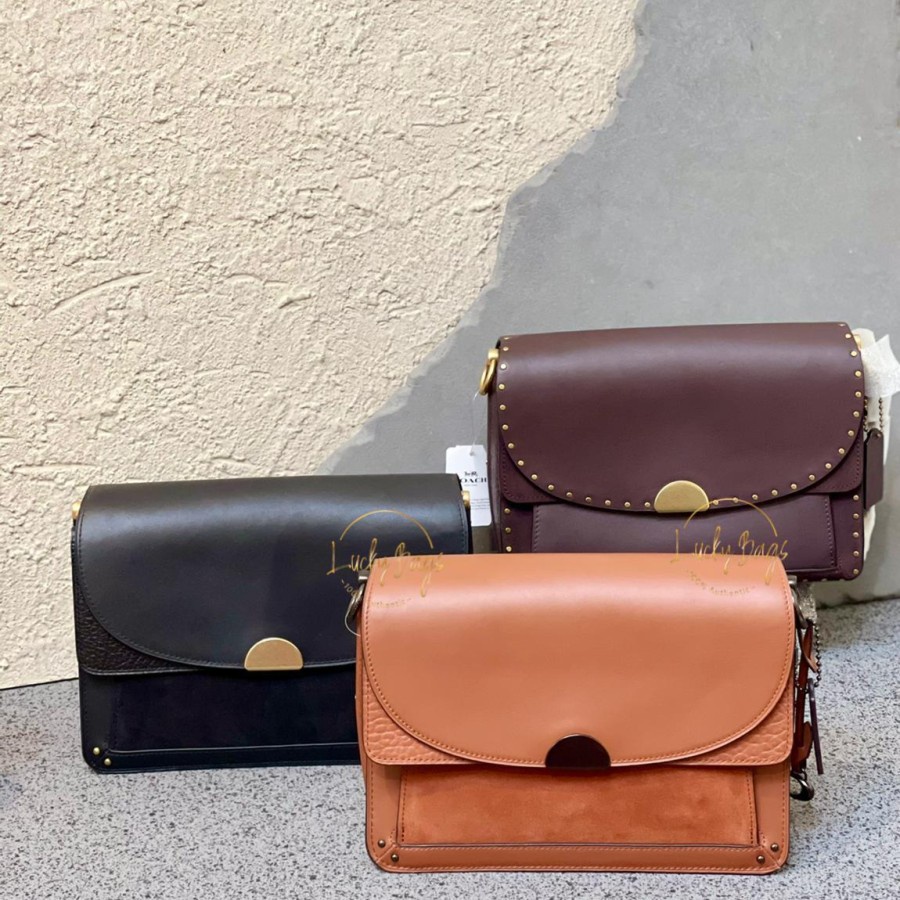 mixe suede dreamer shoulder bag