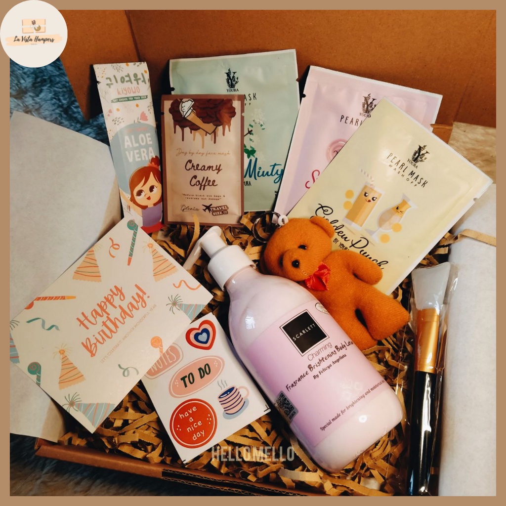 Jual Hampers Skincare Box Wisuda Gift Custom Hampers Shopee Indonesia