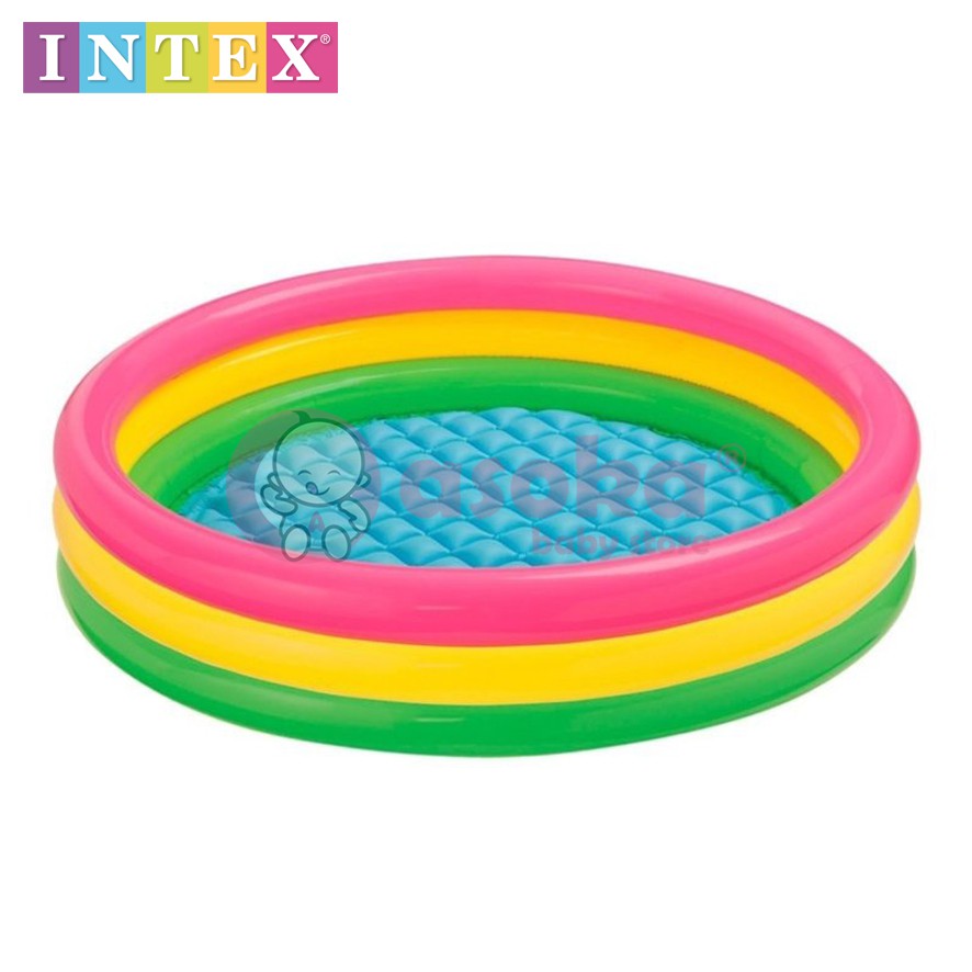 Intex Kolam Renang Anak Sunset Glow Pool 57412 (1.14m x 25 cm) ASOKA