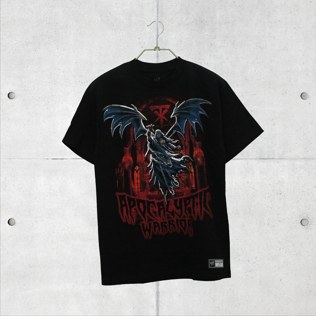 Baju Kaos WWF Smackdown Official Original WWE Wrestling (The Undertaker Apocalyptic) Tshirt