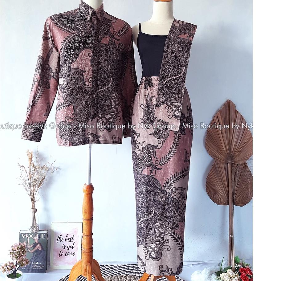 (ATC) MISO BUTIK - READY BAWAHAN KEBAYA PREMIUM + KEMEJA BATIK FELICIA / ROK BATIK SPAN ALLSIZE /ROK