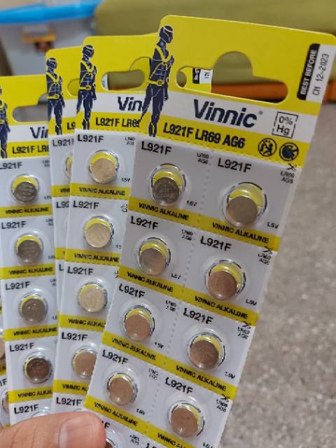 Batre jam tangan original vinnic L921F LR69 AG6