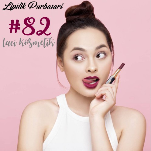 ✨LACIKOSME✨ LIPSTICK PURBASARI / PURBASARI LIPSTICK COLOR MATTE