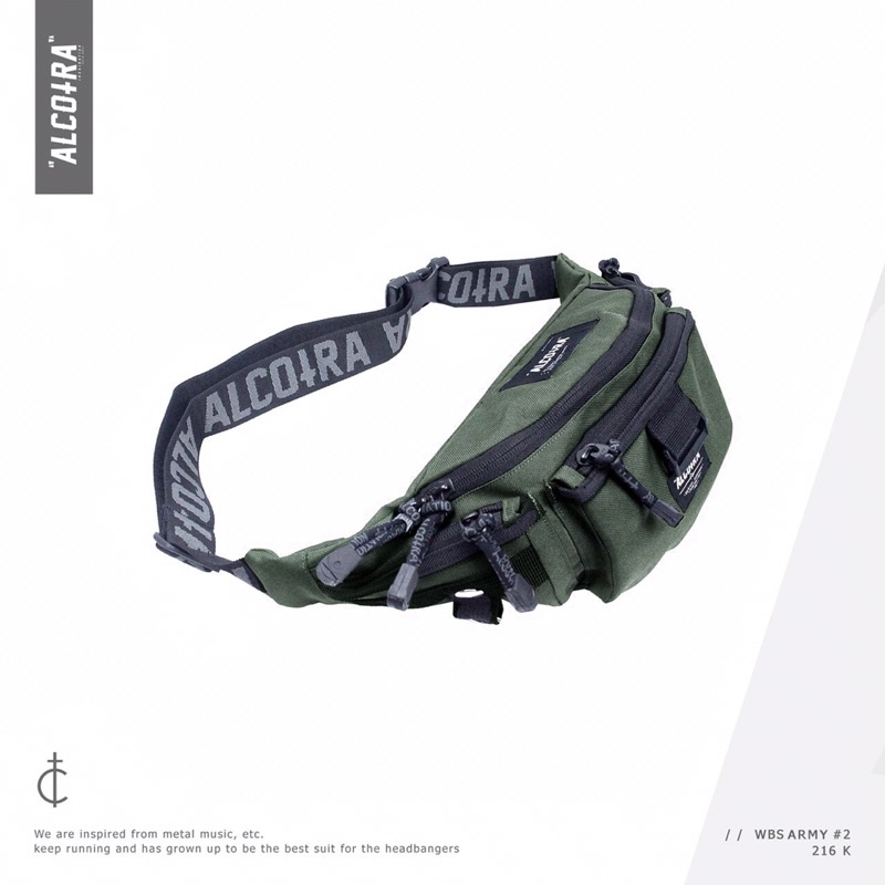 WB SMALL ARMY / WAISTBAG