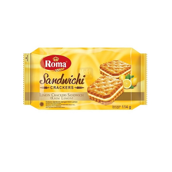 

ROMA SANDWICHI CRACKERS LEMON 114 GR - BISKUIT