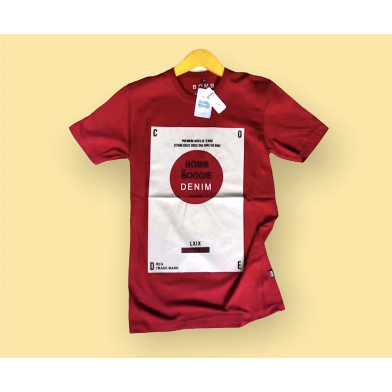 Kaos Bombboogie pria Terbaru/Kaos Distro Terlaris/T Shirt Bombogie/Baju