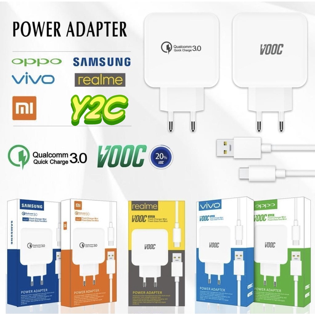 CHARGER QUICK CHARGER 118 3.6A 18W SUPER FAST CHARGING MICRO DAN TYPE C / CARGER / CASAN / CARGER