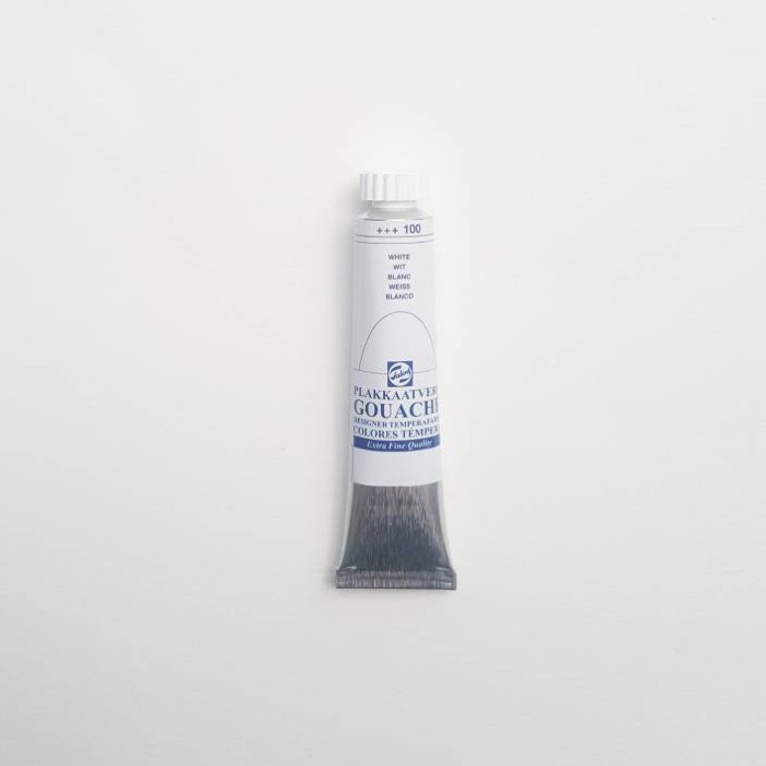 

air-cat- talens gouache extra fine quality white - 20 ml tube -cat-air.