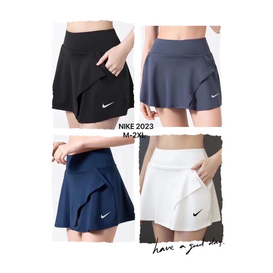 CELANA ROK LEGGING IMPORT NIKE HIGHWAIST WANITA 2 IN 1 OLAHRAGA