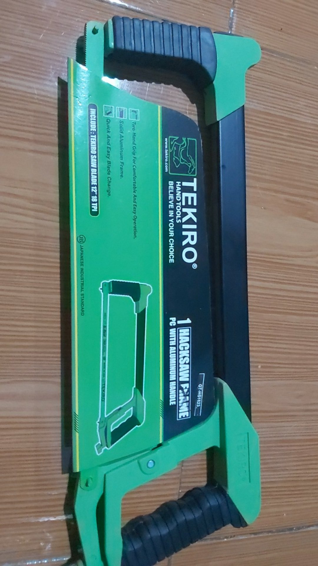 Tekiro Gergaji Besi Satu Set 12 Inch/ Gagang Gergaji Besi + Mata Gergaji 12