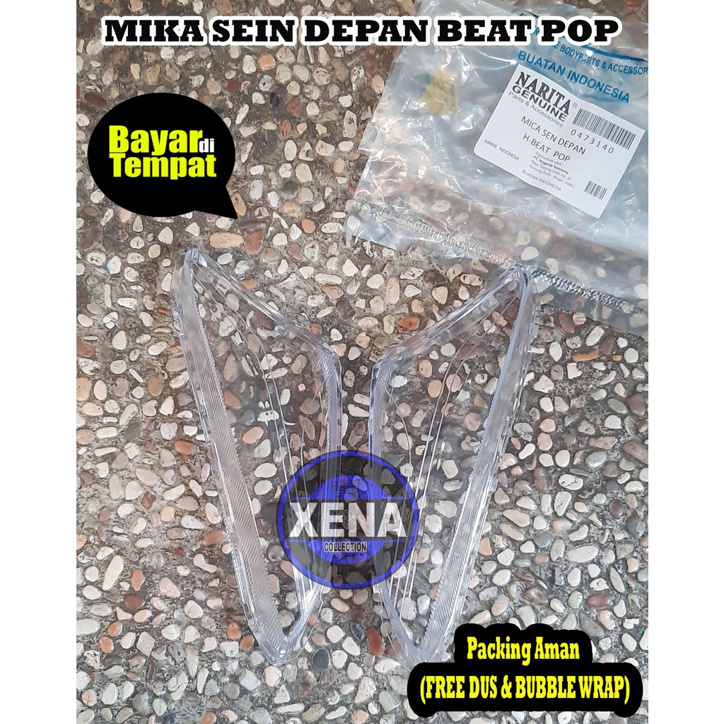 Mika Sen Depan Honda Beat POP / MIKA LAMPU SEN DEPAN BEAT POP ( Merk. NARITA )