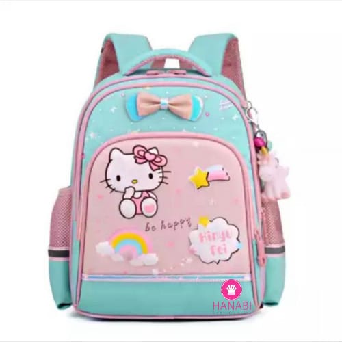 HANABI - Tas ransel sekolah HELLOKITTY tas anak tas lucu murah