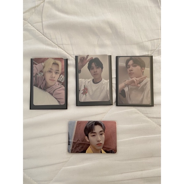 (Ready Stock) Photocard PC Bene WayV Owhat Benefit Fansign ATW Awaken The World Winwin Hendery