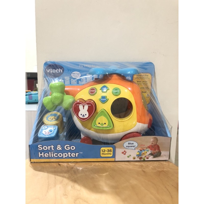 New Vtech sort & go helicopter