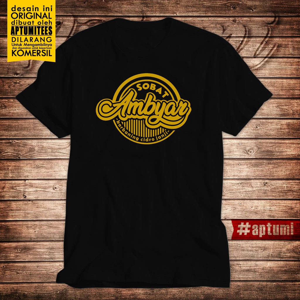 Kaos T Shirt Premium Didi Kempot Sobat Ambyar Shopee Indonesia