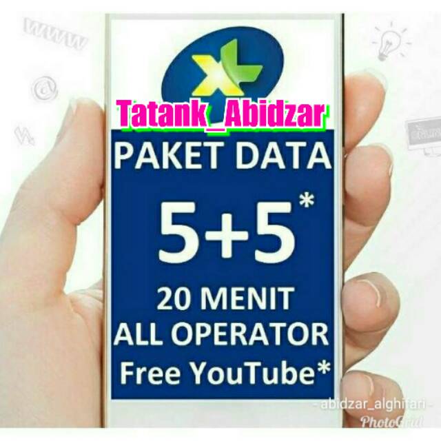 XL XTRA COMBO 5GB (dulu 8gb) DATA INTERNET 30HARI KUOTA 