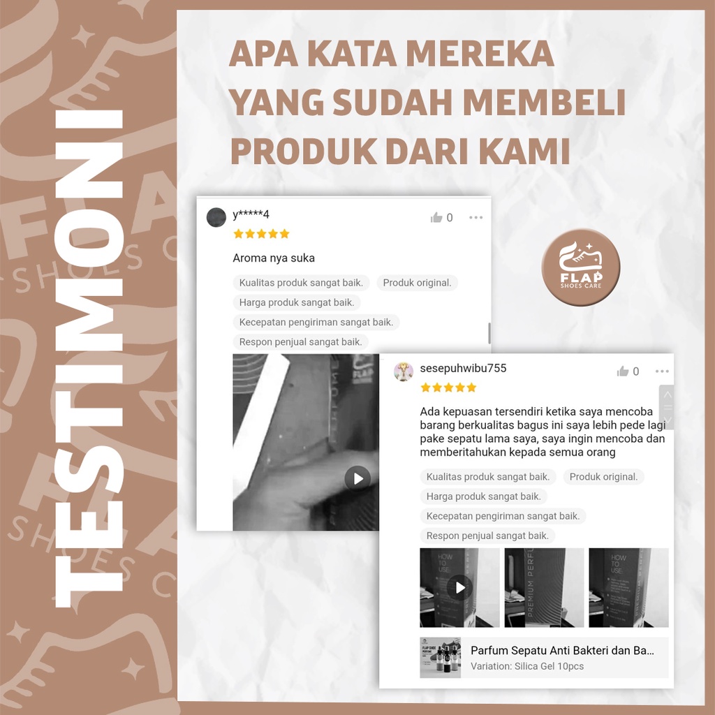 Flap Shoes Care Parfum Sepatu Anti Bau dan Bakteri Kopi 100mL