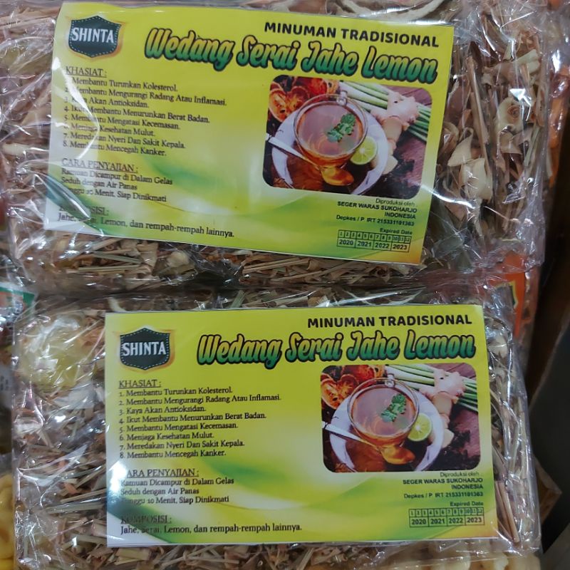 WEDANG SERAI JAHE LEMON SHINTA