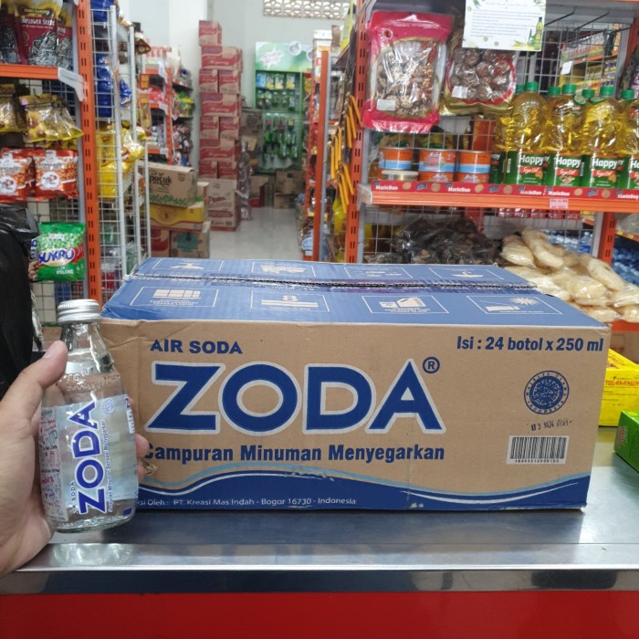 

CTN 24 BOTOL - ZODA AIR SODA / CAIR BOTOL KACA / GOJEK ONLY atayatoko