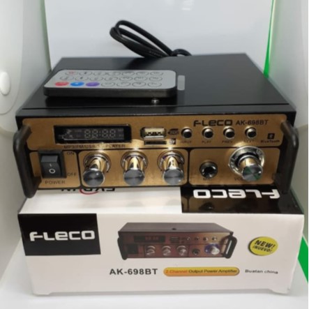 Power Amplifier Fleco AK-698BT Wireless Blueooth AC DC Radio