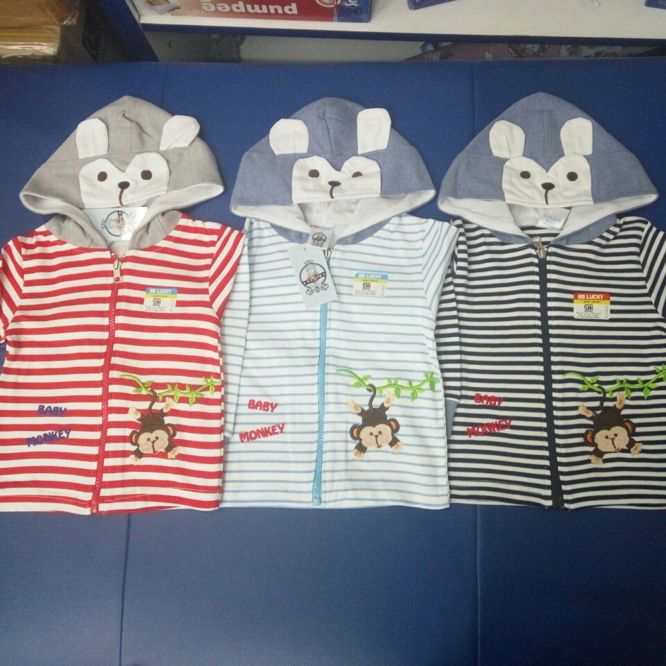 jaket baby lucky bordir size s.m.l.465