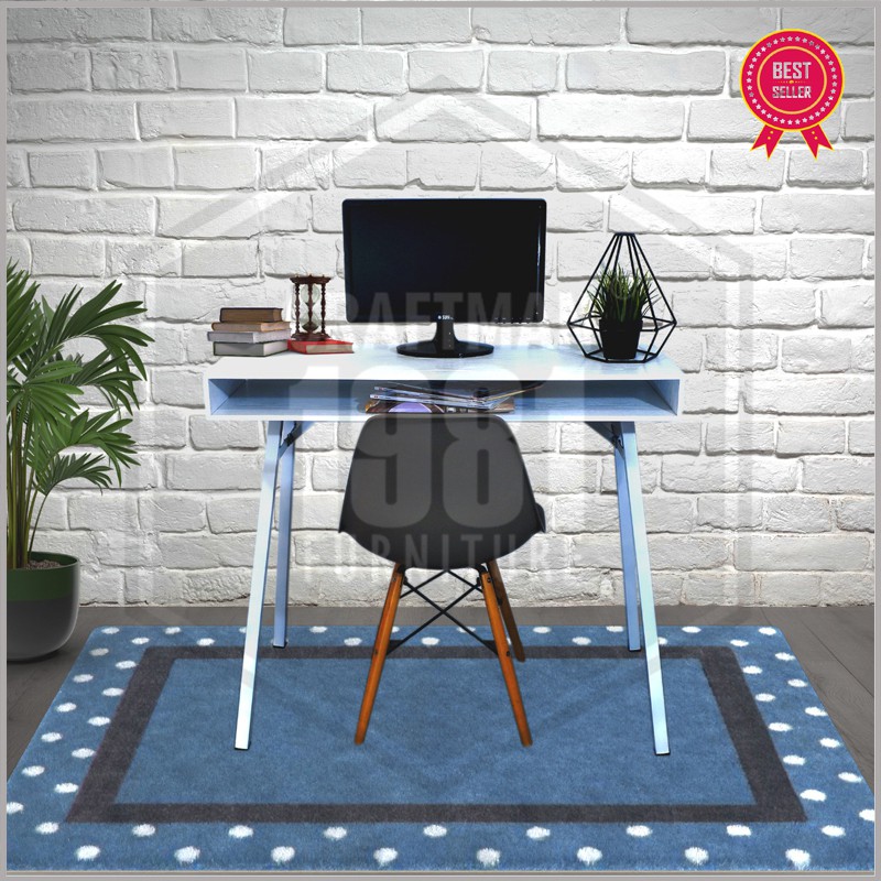 Meja Tulis Kerja Belajar Komputer Officetable 100x35 Simple Minimalis