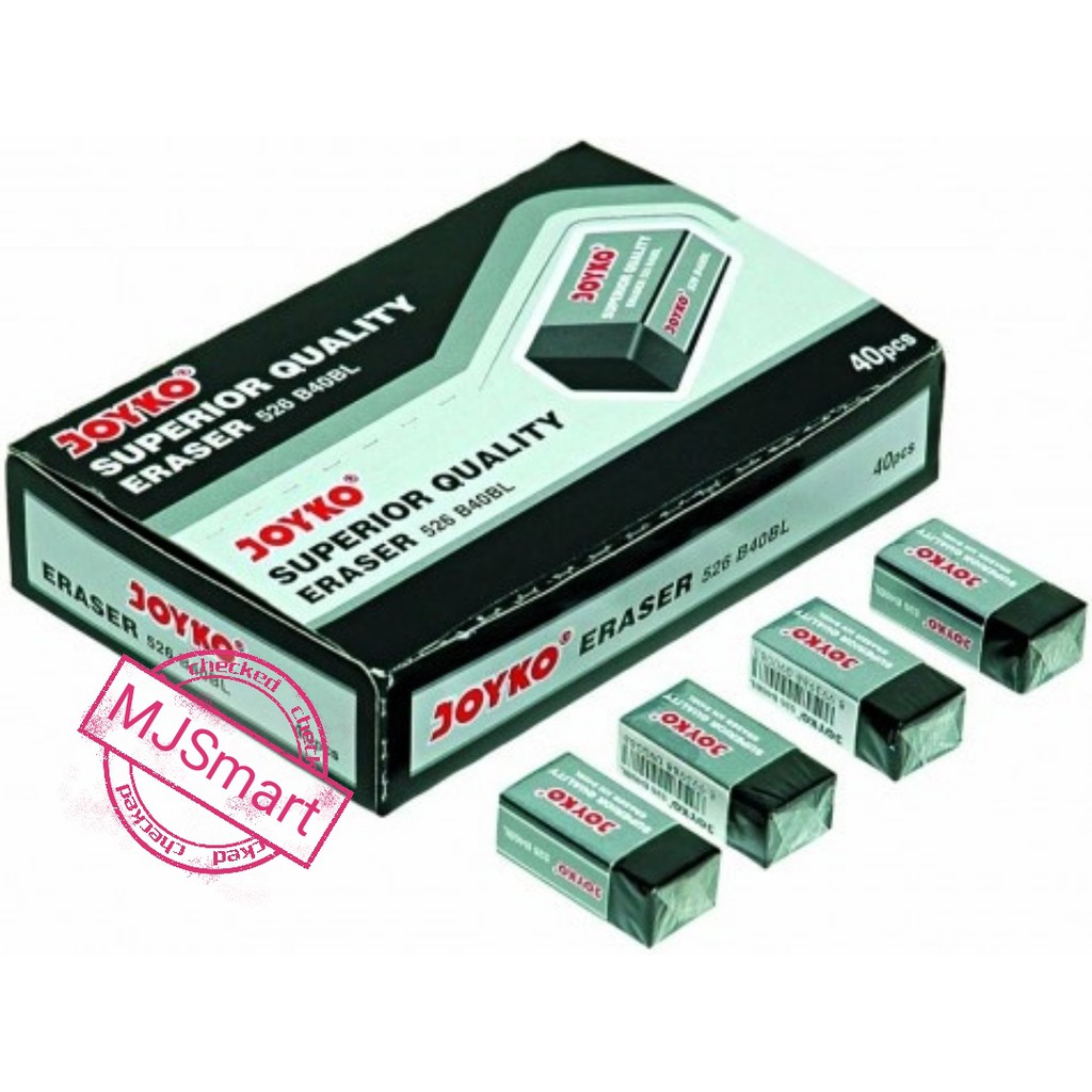 

ERASER / PENGHAPUS PENSIL JOYKO ER-526-B40BL / 1 PAX@40PCS